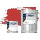 Wixx 2K Epoxy Metaalcoating RAL 3020 | Verkeersrood 10L