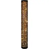 TRIO Leuchten Vloerlamp Taco H 103 cm zwart