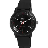 Q&Q -horloge-heren-waterdicht-Zwemmen/Sporten-Rubber band-sportief.