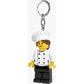 LEGO LED Sleutelhanger, Vrouwelijke Chef - Kokkin