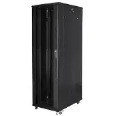 Lanberg Free-standing rack 19'' demounted flat pack 42U/800x1000mm black