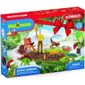 Schleich Dinosaurussen 24-delige Speelset voor Kinderen 4+, Adventskalender 2022