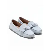 Cole Haan Mocassins 'BELLPORT BOW DRIVER' lichtblauw
