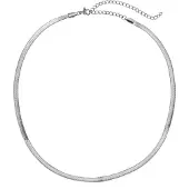 Cala Rose Ketting 'SLEEK SNAKE' zilver