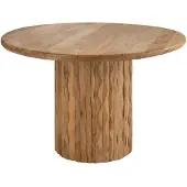 Jline eettafel Curbe Rond - hout - naturel