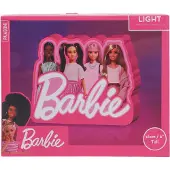 Paladone Barbie Licht – 16cm Roze Sfeerlamp met 4 Barbie Silhouetten – Officieel Gelicentieerd Barbie Product –