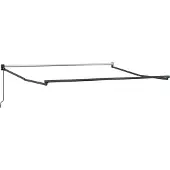vidaXL Handmatig Afsheringsframe 3,5 x 2,5 m Antraciet