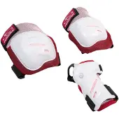 Hudora Biomechanische beschermerset Comfort roze
