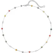 Hey Happiness Ketting 'Earth Glow' zilver
