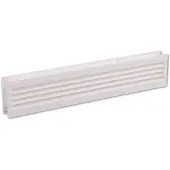 Toolstation Deurventilatie rooster 2-delig 455x90mm wit