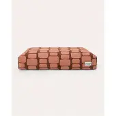 DOGGUO Hondenkussen STAPLE-STONES-BED-BROWN/PEACH-L
