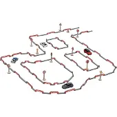 Goki - Playset Road Construction FlexiRoads (53765)