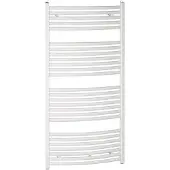 Zehnder Zeno handdoekradiator 80x50cm Staal Wit glans ZNT080050