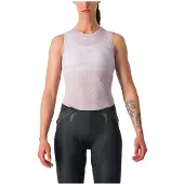 Castelli - Women's Pro Mesh Sleeveless - Fietsonderhemd L, roze