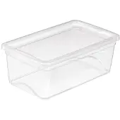 Sunware - Omega opbergbox 6L transparant - 33,7 x 19,4 x 12,6 cm