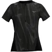 Mizuno Trail Graphic T-shirt Met Korte Mouwen Zwart S Vrouw