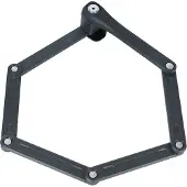 Oxford ART-2 gekeurd Vouw Link slot – Linkslot - Sterk Fold Lock - Compact op te vouwen Fietsslot – Fietsslot – Fatbike Lock - E-bike slot - Slot voor Fatbike - Vouwslot met universeel opbergsysteem