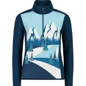 CMP 33l0255 T-shirt Met Lange Mouwen Blauw 10 Years Meisje