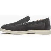 Estro Mocassins donkergrijs