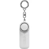 INF Sleutelhanger met beveiligingsalarm White