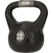 Endurance 10kg Kettlebell Zilver