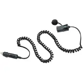 Seachoice Coiled Extension Cord Plug Zwart