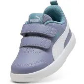 Puma Sportschoen 'Courtflex V3 V Inf' duifblauw / wit