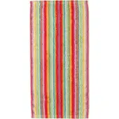 Cawö Badlaken Lifestyle Stripes Multi Geel (70 x 180 cm)