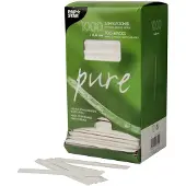 Papstar pure tandenstoker Hout 6,6 cm naturel 1000 stuks