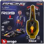 Bburago F1 KIT RedBull RB19 mit Helm, #1 Verstappen 1:24 Auto