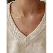 Hey Happiness Ketting 'Cherish' rose-goud