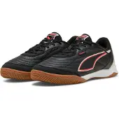 Puma PRESSING futsalschoenen uniseks, Zwart/Rood/Wit, Maat 39