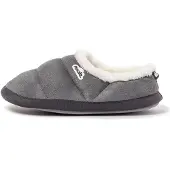 Nuvola Nuvola. Huisschoenen 'Classic Velvet' donkergrijs