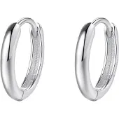 Hey Happiness Oorbellen 'Eterna' zilver