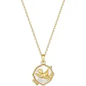 Hey Happiness Ketting 'Serenity Locket' goud