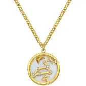 Hey Happiness Ketting 'Luminous Leo' goud