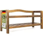 Casaria Schoenenrek 74x26x42cm - 80kg laadvermogen – Donkerbruin