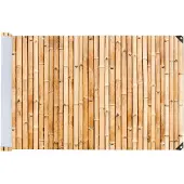 Maximex Balkon privacyscherm met bamboepatroon, 5 m x 85 cm