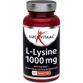 Lucovitaal L-Lysine 1000 mg - 2 x 60 tabletten - Voordeelverpakking