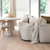 Atmooz Plaid Misty – 150x200cm – Naturel – Katoenmix – Met Franjes