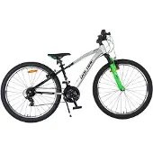 Volare Boost Kinderfiets - 26 inch - Zilver Groen - 21 versnellingen