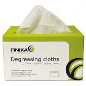 Finixa Ontvettingsdoeken Wit in dispenserdoos - 260 stuks