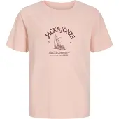 Jack & Jones Junior Shirt 'JORNANTUCKET' perzik / wijnrood