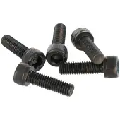VAR Socket Head Bolts 50 Units Screw Zwart M6 x 20 mm