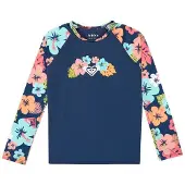 Roxy Set Morning Flower Rash Guard Met Lange Mouwen