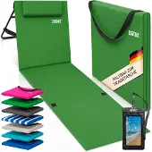 Detex Strandmat Groen 158x56x46cm gestoffeerd