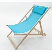 Madison beachchair Hyba Light blue