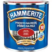Hammerite Direct roest glad 0,25 l, Rood
