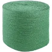 vidaXL Jute Touw 6 mm Groen 100% Tossa jute