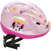 MONDO kinderhelm Minnie Mouse fietshelm - verstelbaar 52-56 cm roze.